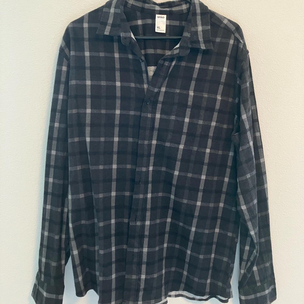Men’s Anko long sleeve button down flannel